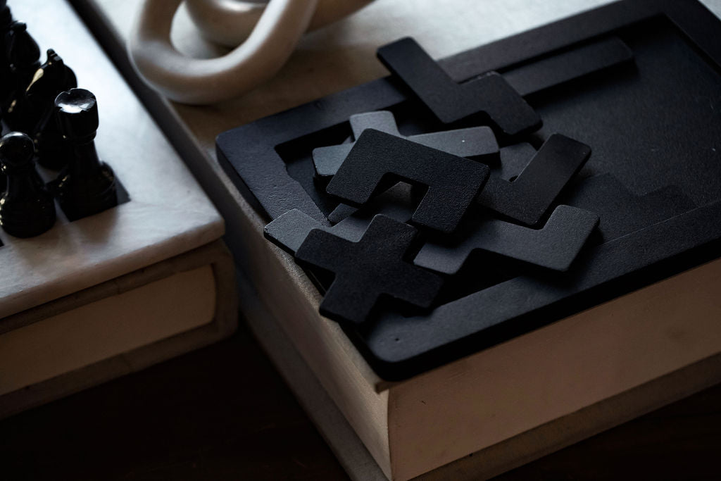 Steel Brain Teaser - Luxury Puzzle